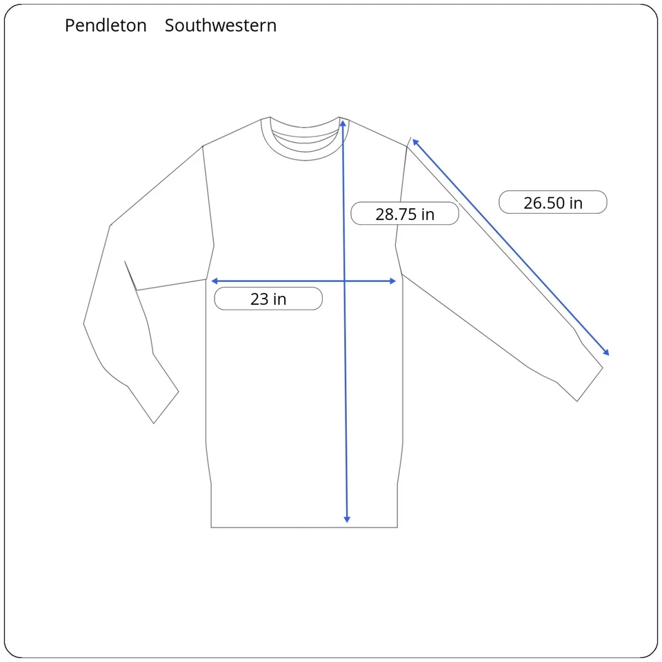 Cárdigan Pendleton Cremallera Completa Suéter Lana de Cordero Suroeste Azteca Para Hombre Talla Grande” Foto 3 de 4