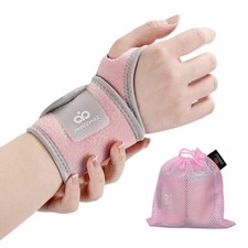 2 Pack Copper Wrist Brace Support for Carpal Tunnel, Pain Relief, Arthritis, ...