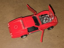 4.5" DIECAST YONEZAWA TOYS JAPAN RED CORVETTE STINGRAY JAPAN DOORS HOOD OPEN