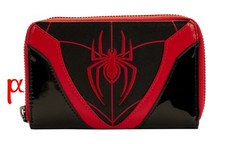 Cartera Loungefly Marvel Spider Man Miles Morales Cosplay Cremallera Alrededor