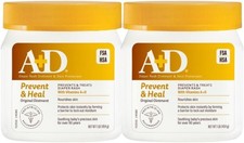 A D Original Diaper Rash Ointment, 1 Pound Jar Pack of 2