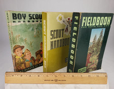 3x Vintage Boy Scouts of America Handbook 1969 1972 1971 - Guide Fieldbook