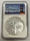 2014 S Silver American Eagle MS69