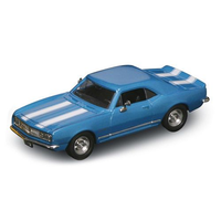 Chevrolet Camaro Z-28 1967 Blue With White Stripes 1:43 Lucky Die Cast Auto Stra