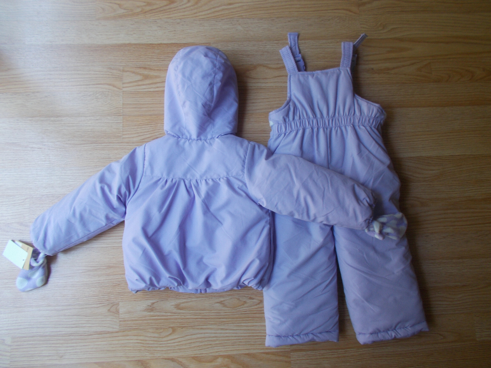 Carters Girls Snow Suit Ski Jacket & Bibs Purple sz 24 months NWT eBay