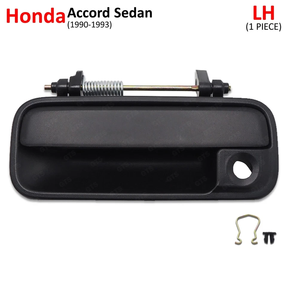 For Honda Accord Sedan 1990 - 93 Front Left Outside Outer Door Handle Foto 4 de 4