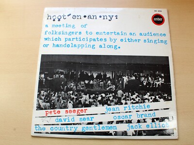 Hootenanny/1964 Ember LP/Pete Seeger/Jack Elliot/Country Gentlemen/Oscar Brand