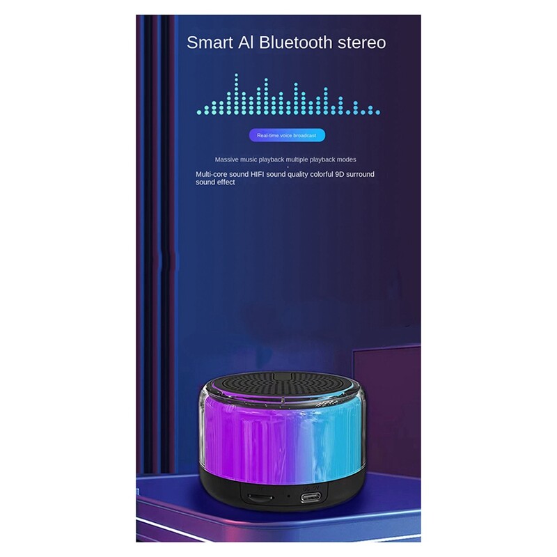 Bluetooth Speaker Light Portable Bluetooth Speaker Support Voice5650 eBay