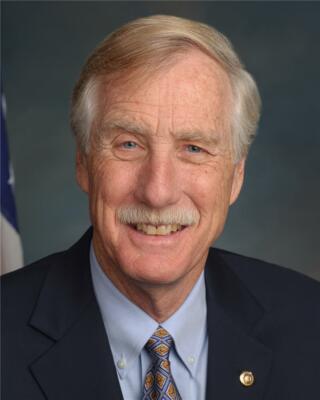 ANGUS KING MAINE SENATOR GLOSSY POSTER PICTURE PHOTO BANNER PRINT USA US 6803