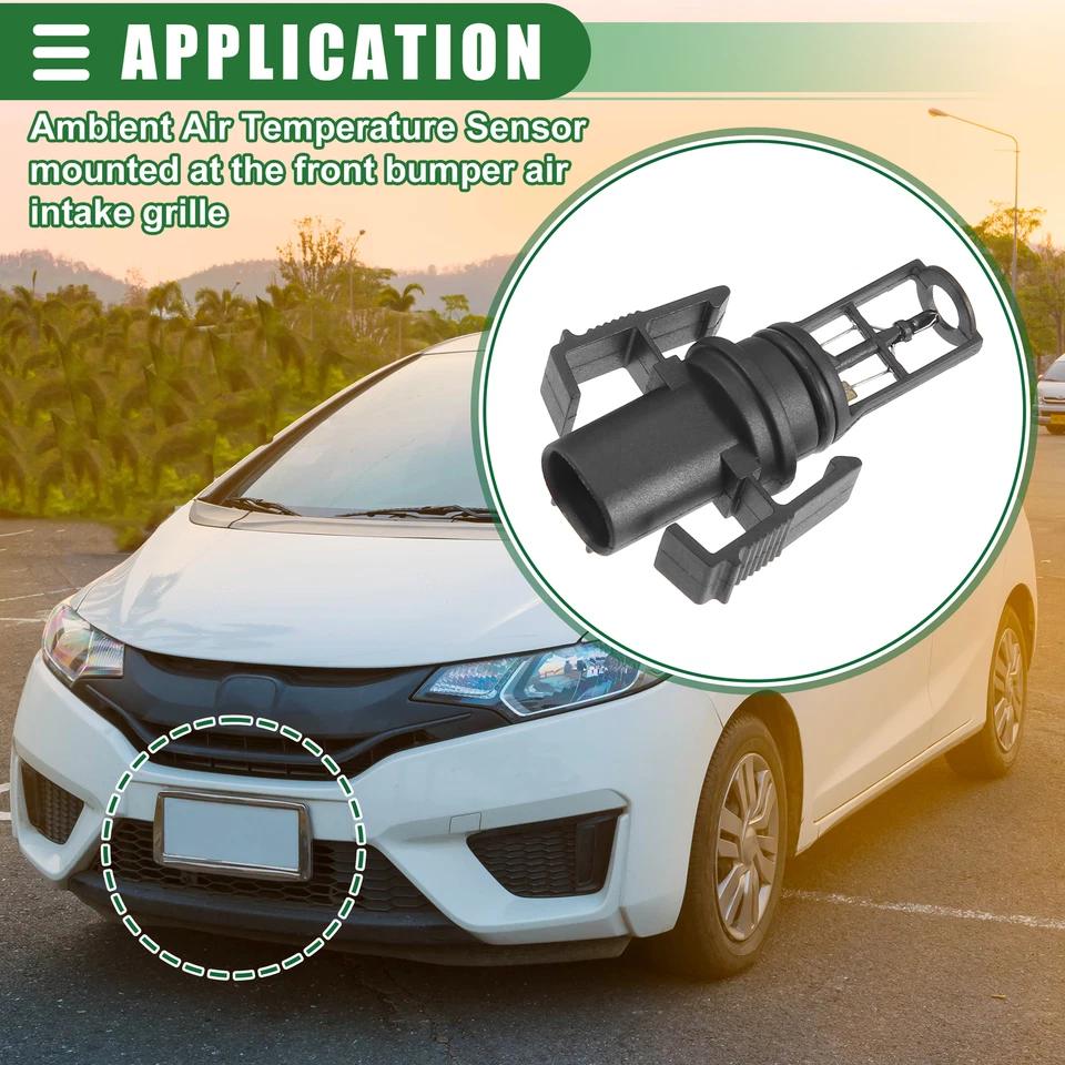 Sensor de temperatura de carga de aire único personalizado para Mercedes-Benz C220 2,2 L 1996 Foto 3 de 4