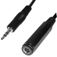 Audio Kabel 0,2M Klinke 3,5Mm Stecker 6,3Mm Buchse Kupplung Adapter Stereo