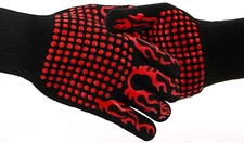 New BBQ Heat Resistant Gloves - Heat Protection up to 1472°F - One Size Fits All