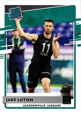 2020 Donruss Rated Rookie JAKE LUTON RC! Jaguars QB
