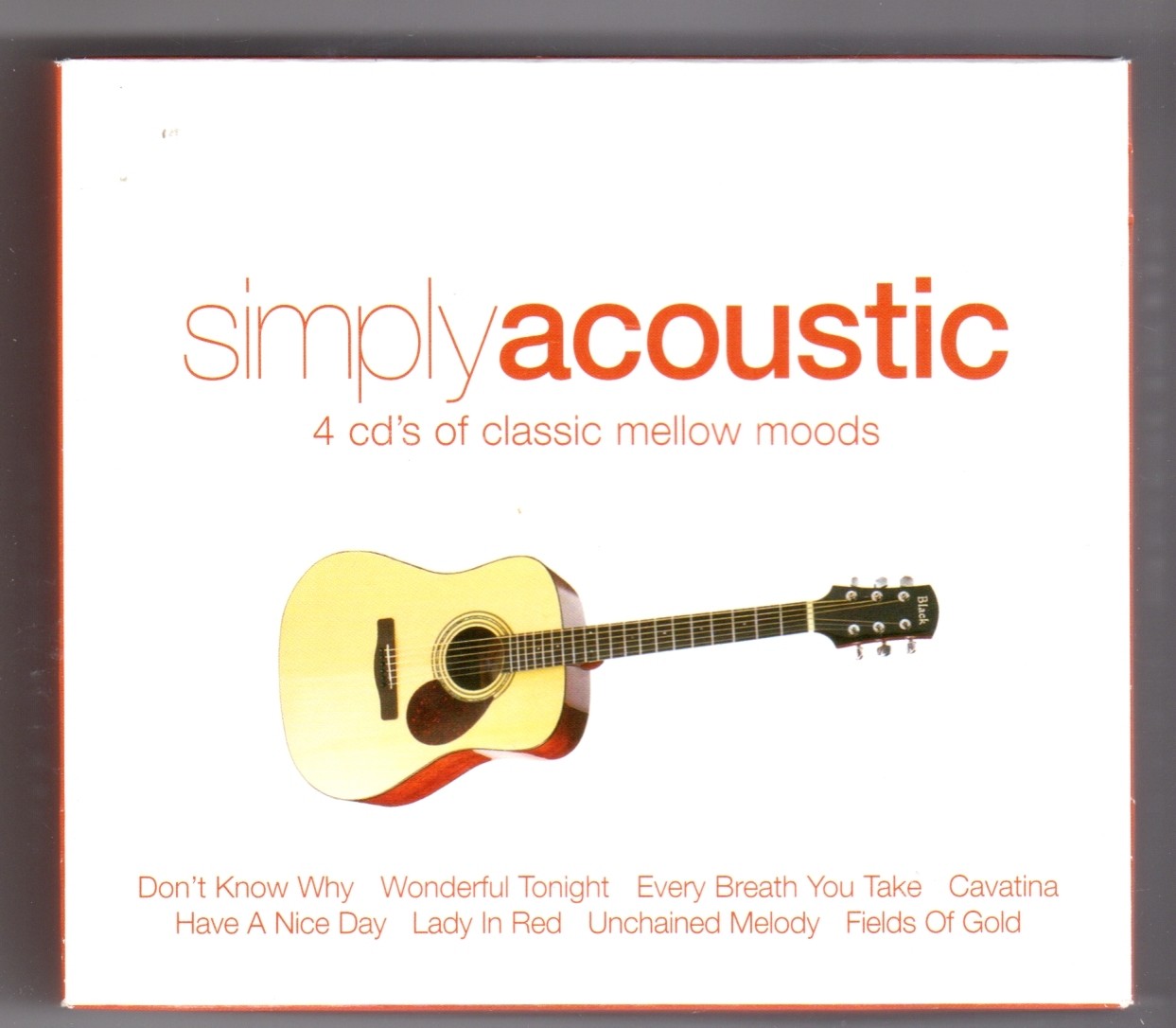 (HY413) Simply Acoustic, 60 tracks various artists - 2004 Boxset CD
