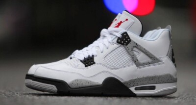 Air Jordan 4 Retro 'White Cement' 1999 Size 9 | eBay