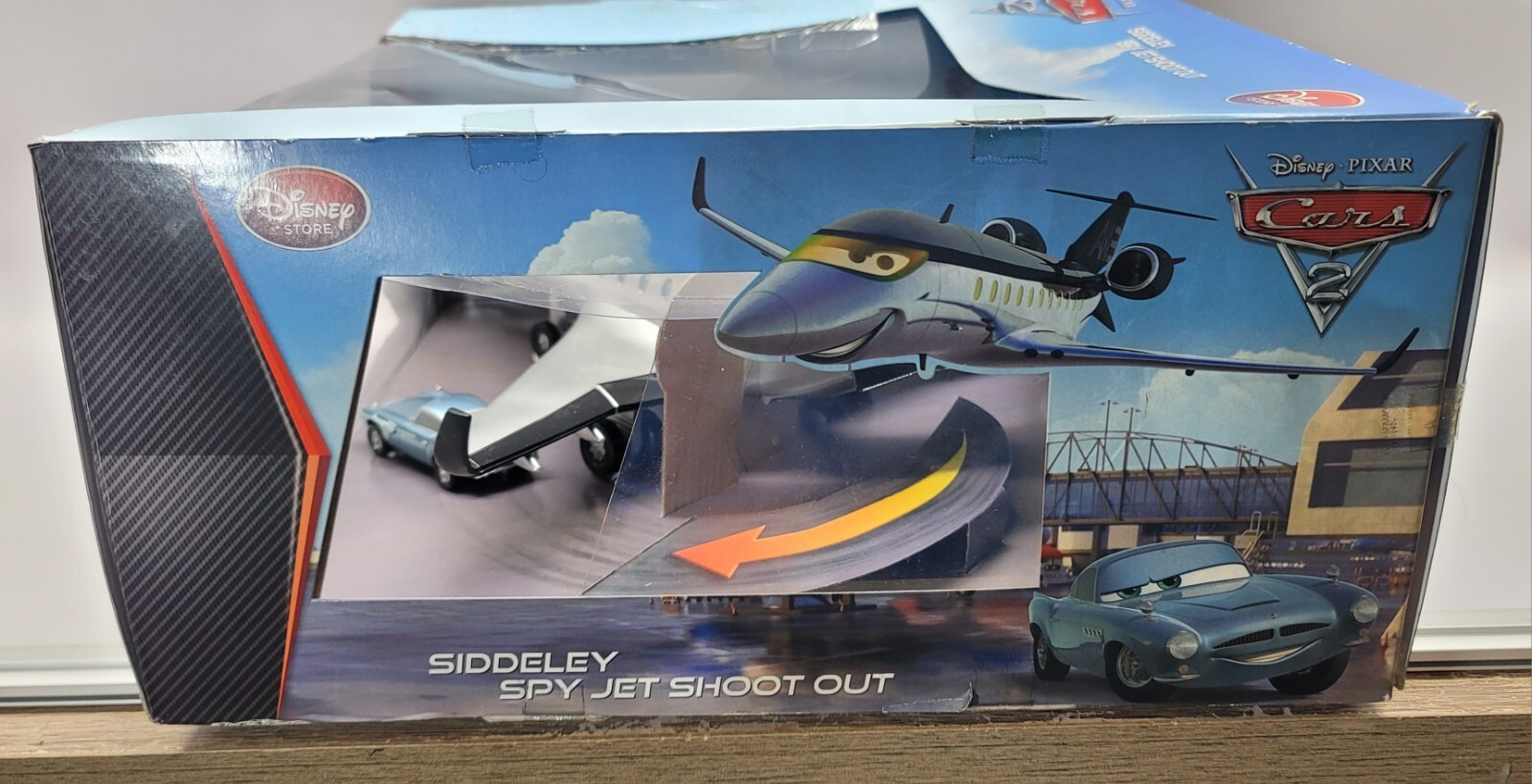 USディズニーストア限定 カーズ2 シドレー スパイ ジェット Siddeley