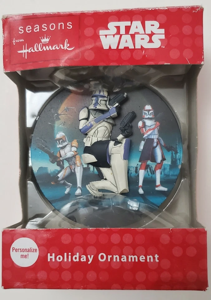 STAR WARS HOLIDAY ORNAMENT NEW IN PACKAGING FROM HALLMARK - Imagem 3 de 4