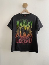 Bob Marley Legend Graphic Shirt by Zion Rootwear Size M