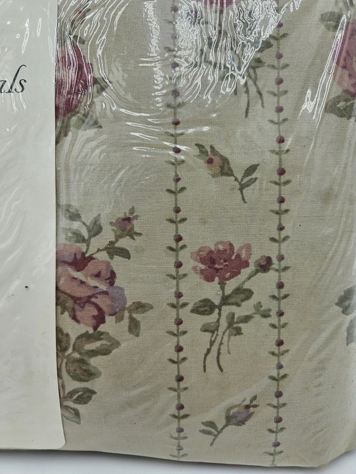 Juego de sábanas dobles Target Berkshire English Florales 2000 vintage ~ nuevo stock antiguo Foto 2 de 4