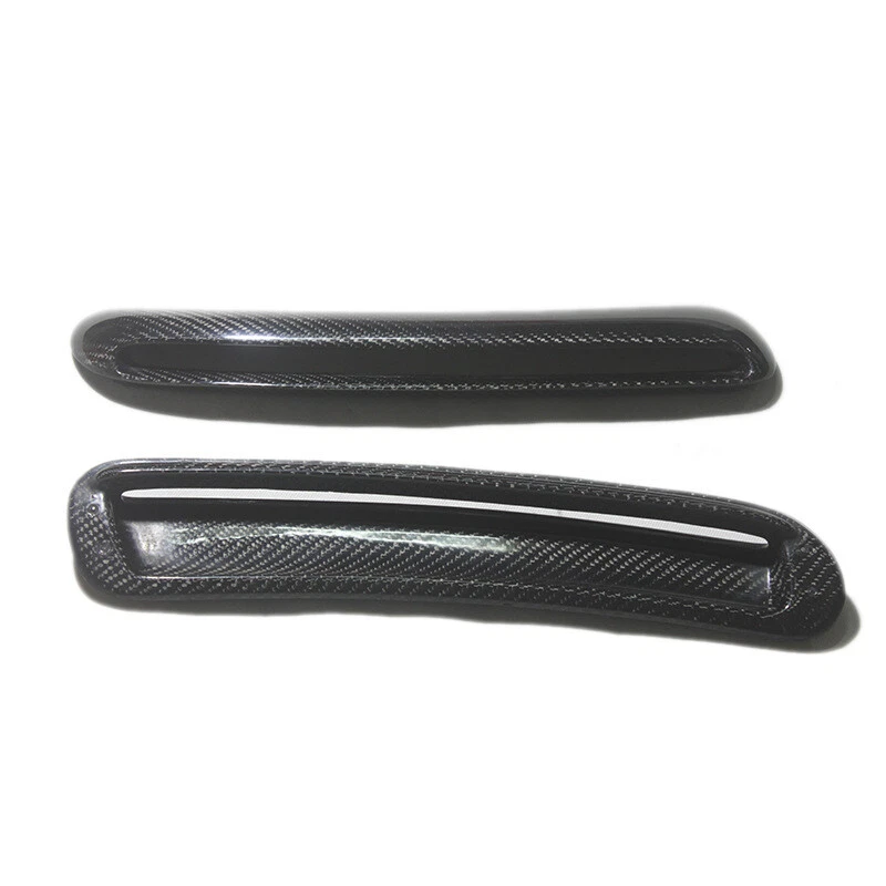 Carbon Fiber Upper Hood Bonnet Scoops Vents for 2002-2006 Mini Cooper R53 - Image 3 of 4