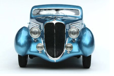 1930s Bugatti Custom Concept with Wire Spoke Wheel Rims1:24SCALE MODEL