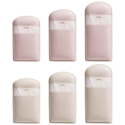 Dust Cover Clothes Bag with Self Compression Zipper for Clothes Coats Jackets