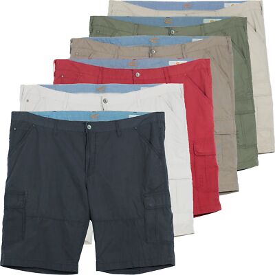 Camel Active Cargoshorts Bermuda Shorts Kurze Hose Herren Regular Fit Plusgröße