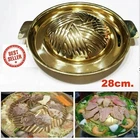 Cooktop Hot Pan MOOKATA BBQ Korean Open Top Cover Grill Brass Coated Telecorsa