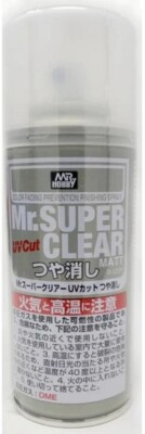 #ad #ad Mr. Hobby B523 Mr. Super Clear UV Cut Matt Flat Top Coat Spray Paint 170ml US $18.95
