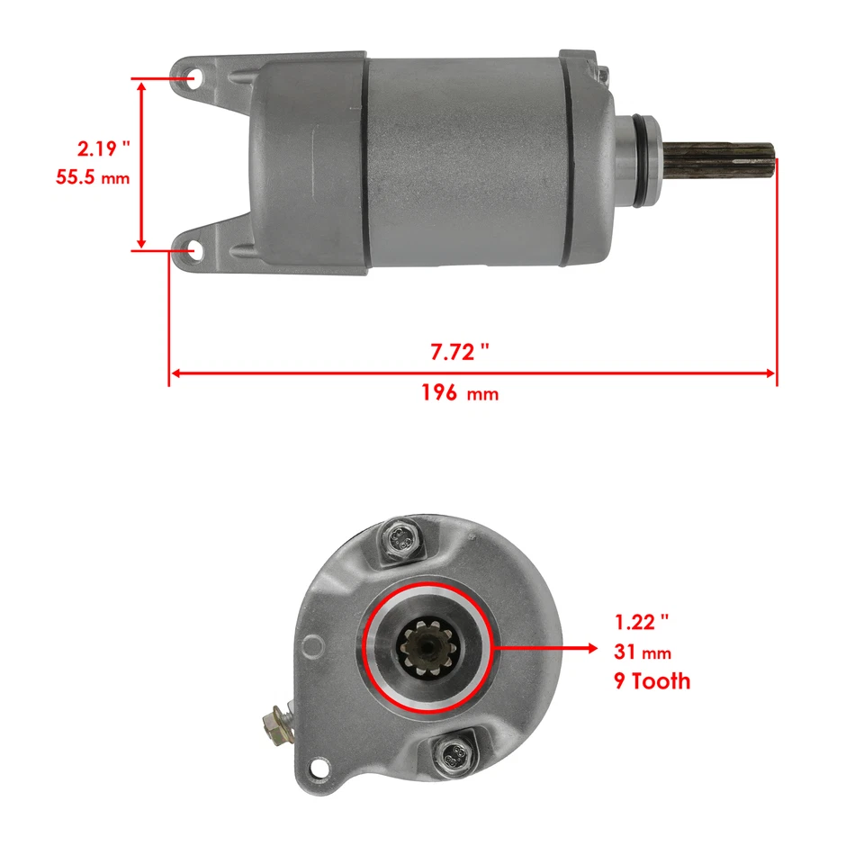 Interruptor de relé de arranque y solenoide magnético para Honda XR650L XR 650L 1993-2019 Foto 2 de 4