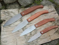 Palles Taschenmesser Brotzeitmesser Slipjoint Folder Kohlenstoffstahl Holzgriff