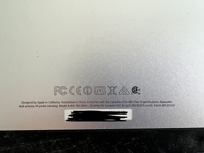 Apple iMac A1418 ME699LL/A 21.5