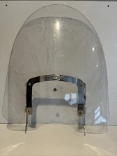 Harley Davidson OEM KingSize nostalgic detachable 26” windshield KLOCK WERKS