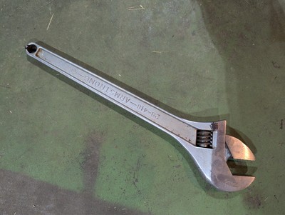 ARMSTRONG Tools USA MADE 18'' Adjustable Wrench. #28-418