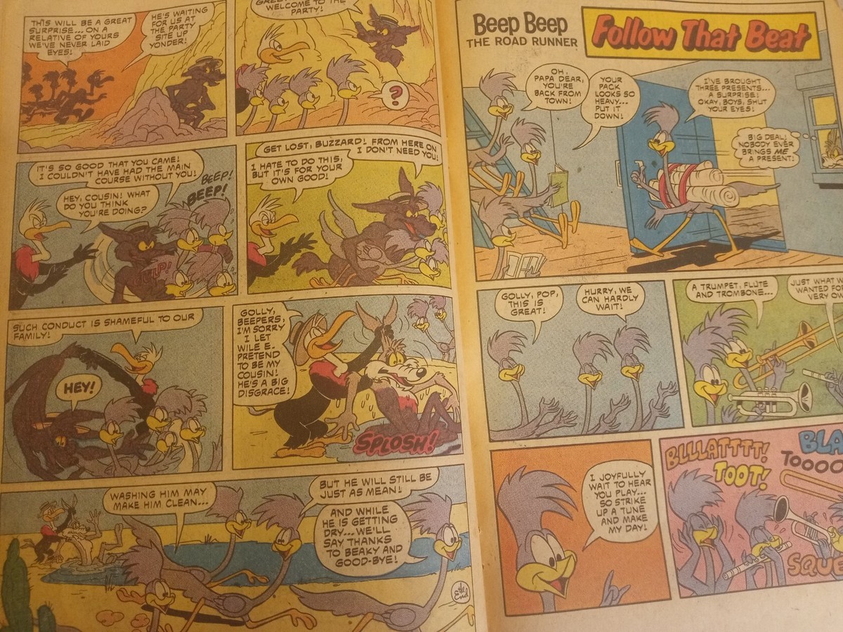 The Road Runner Vintage 1979 Comic Book Warner Bros vintage | eBay