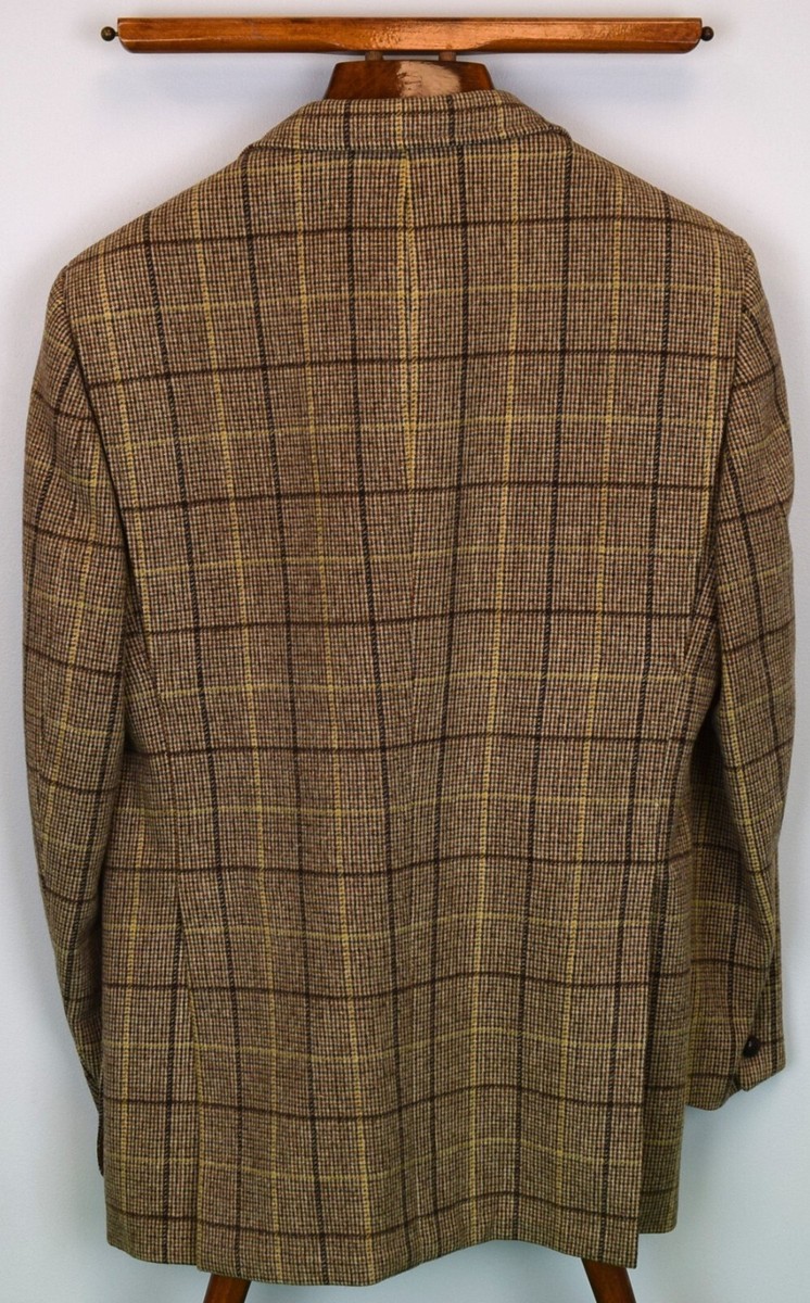 h*k様 Abercrombie&Fitch ハンティングジャケット Abercrombie & Fitch Tweed Windowpane Hunting/ Shooting Jacket w