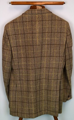 h*k様 Abercrombie&Fitch ハンティングジャケット Abercrombie & Fitch Tweed Windowpane Hunting/ Shooting Jacket w