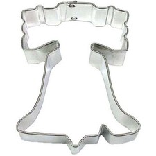 Liberty Bell 4'' Cookie Cutter Patriotic Metal