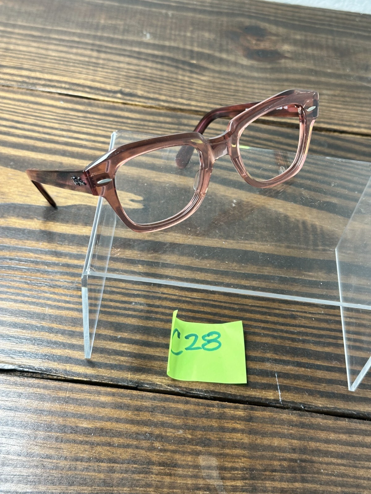 Ray-Ban State Street Optics RB5486-8177 Unisex Polido Rosa Eyeglasses Frame