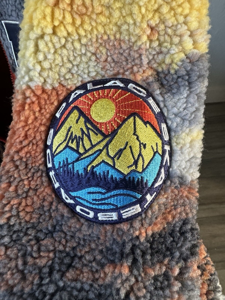Palace Appalachian Funnel Fleece Palaska Orange Size Large L SHIPS
