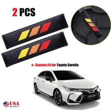 2pcs Seat Belt Shoulder Pad Cushion Protector For Toyota Corolla Accessories L8