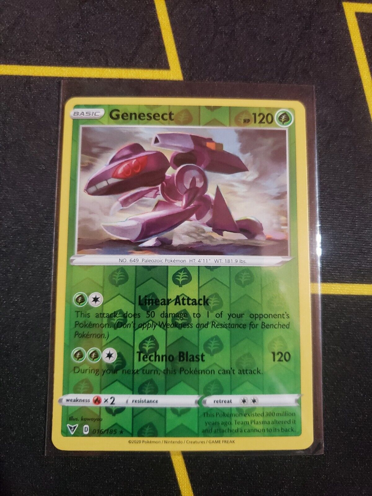 Pokemon - Genesect - 016/185 - Holo Rare - Vivid Voltage - NM/M