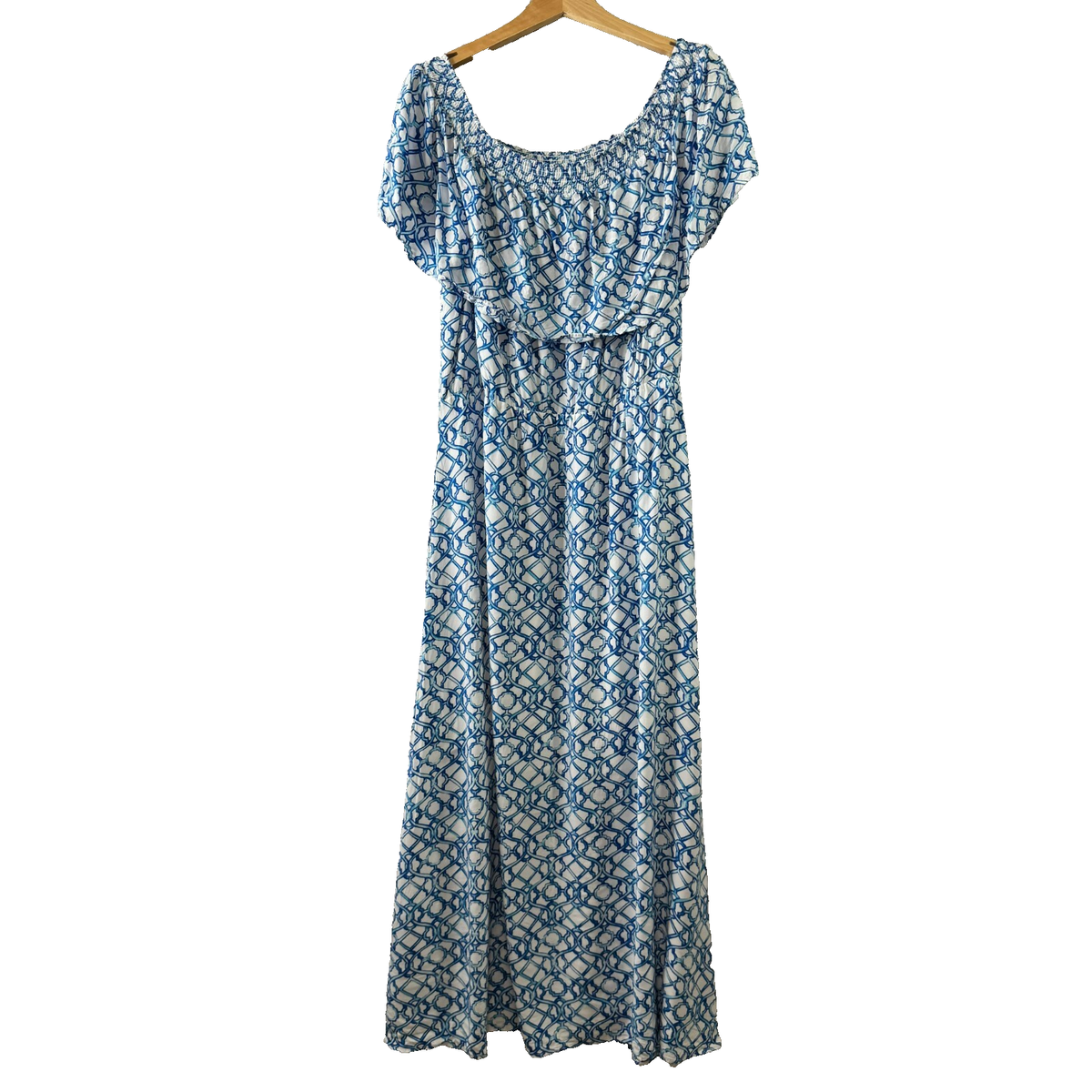 chinese dress ladies Dress Casual Maxi By Chicos In Blue, Size:18 main image 1