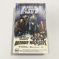 Detroit Rock City (VHS, 1999) Rare Video Tape Comedy Movie KISS Rock Music 