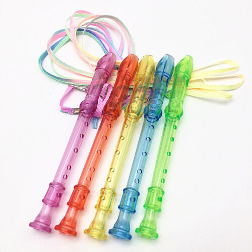 6-Hole Simple Colorful Clarinet Plastic Flute Beginner Music Playing Wind - Picture 1 of 11