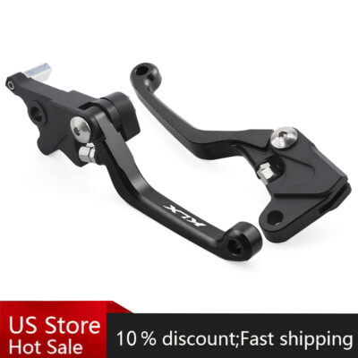 US Store Pivot Brake Clutch Lever For KAWASAKI KLX140 KLX140G KLX140L 2021 Black