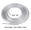 thumbnail 4  - Silver Copper Steel Nickel Car Brake Line Pipe 25ft 3/16&#034; OD With 16Pcs Fittings
