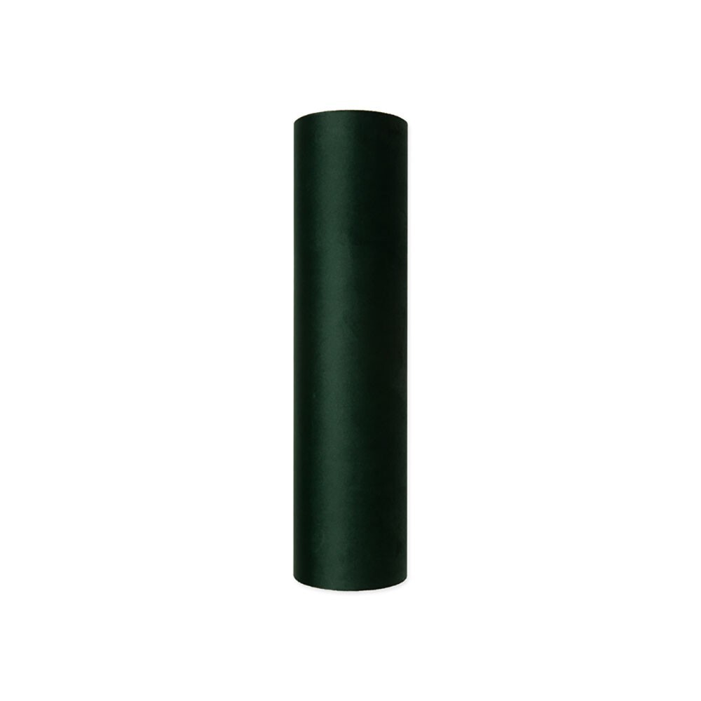Christmas Ribbon Fir Green Velvet 30cm x 2.5m Roll