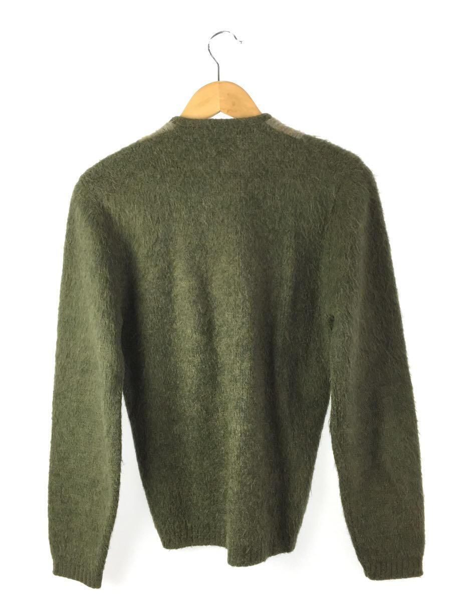 トップス CAMPUS 60s-70s M Wool Mohair cardigan CAMPUS Cardigan 60s-70s Long Leg Mohair Blend (Thick S Khaki
