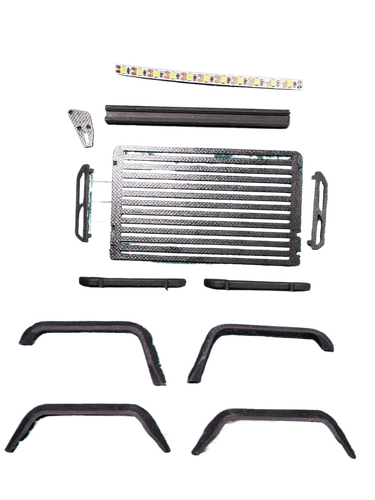 DIY Parts Modified Accessories for MN1/12 MN82 MN-82 Truck 1:12 RC CaraOU - Picture 11 of 12